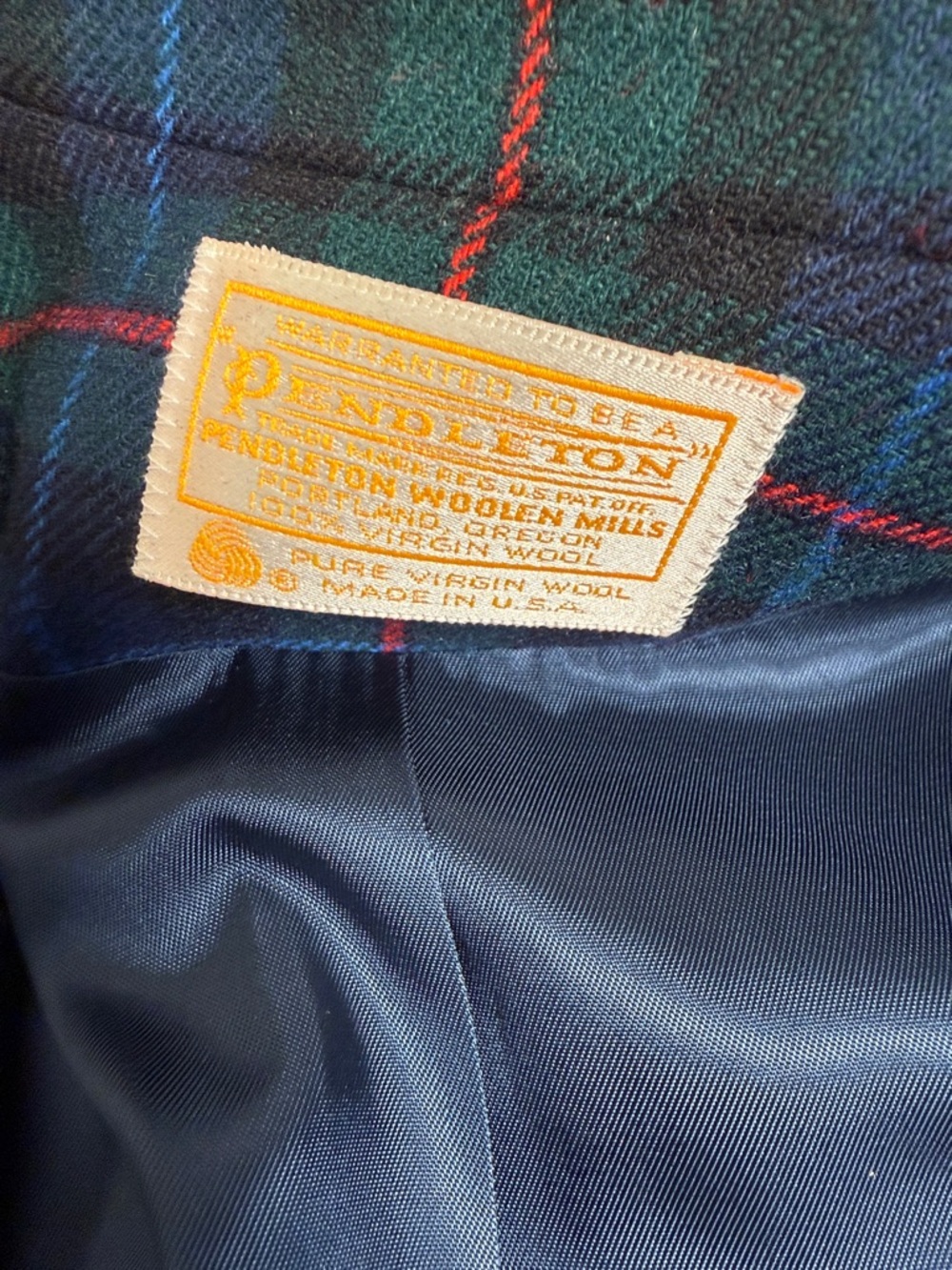 Pendleton Authentic Smith Scottish Tartan Wool Blazer - Picture 4 of 8